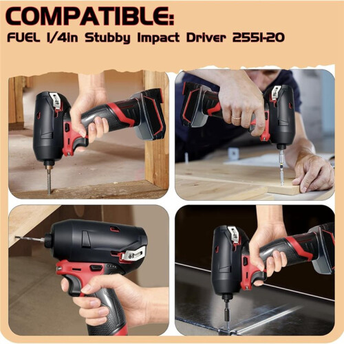 49-16-2551 Rubber Protective Boot Cover for  M12 FUEL 2551-20 1/4" Stubby Impact Driver 1