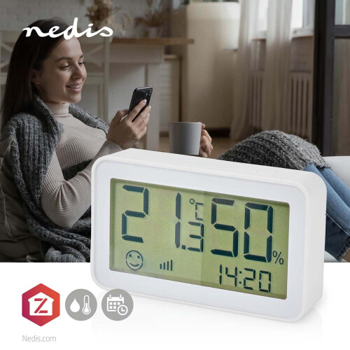 SmartLife Klimasensor | Zigbee 3.0 | Batteriebetrieben | Android / IOS | Vit 1