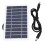 DC5521 2W 5V Schwarzes Mini-Solarpanel 2