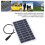DC5521 2W 5V Schwarzes Mini-Solarpanel 3