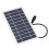 DC5521 2W 5V Schwarzes Mini-Solarpanel 11