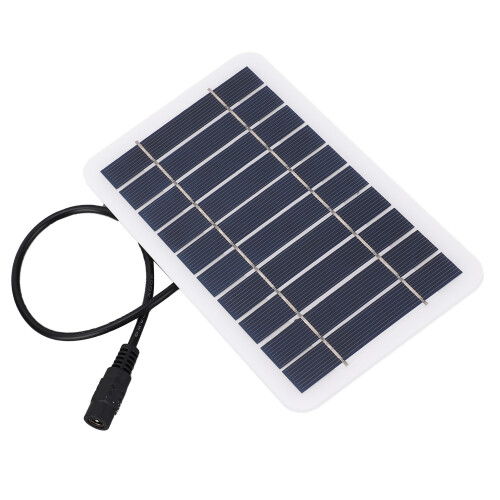 DC5521 2W 5V Schwarzes Mini-Solarpanel
