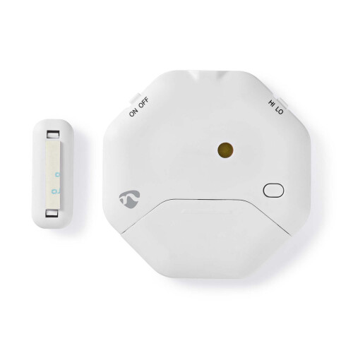 Door Window Alarm | Magnetic Sensor | Battery powered | 2x CR2032 | 85 dB| White 2