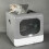 PP Enclosed Cat Litter Box Odourless Foldable Anti 6
