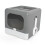 PP Enclosed Cat Litter Box Odourless Foldable Anti 2