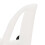 2 pezzi charm in silicone con lettera A - crisantemo bianco 11