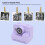 Caméra à impression instantanée 2,4 pouces violet 12 MP 32 Go 3