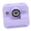Caméra à impression instantanée 2,4 pouces violet 12 MP 32 Go 16