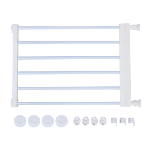 Short Adjustable Pet Gate for Small Dogs, White, 36cm Height 2