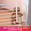 Short Adjustable Pet Gate for Small Dogs, White, 36cm Height 4