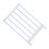 Short Adjustable Pet Gate for Small Dogs, White, 36cm Height 14