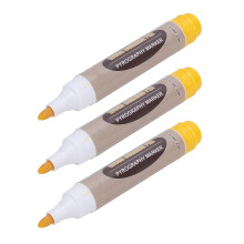Marcador para quemar madera Scorch, 3 ml c/u x 3, juego de 3 colores para grabado en madera
