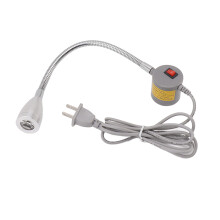Adjustable Illumination Angles LED Lamp For Sewing Machine Workbench Multifunctional Magnetic Mount Base Ultra Bright Flexible Gooseneck Long Service