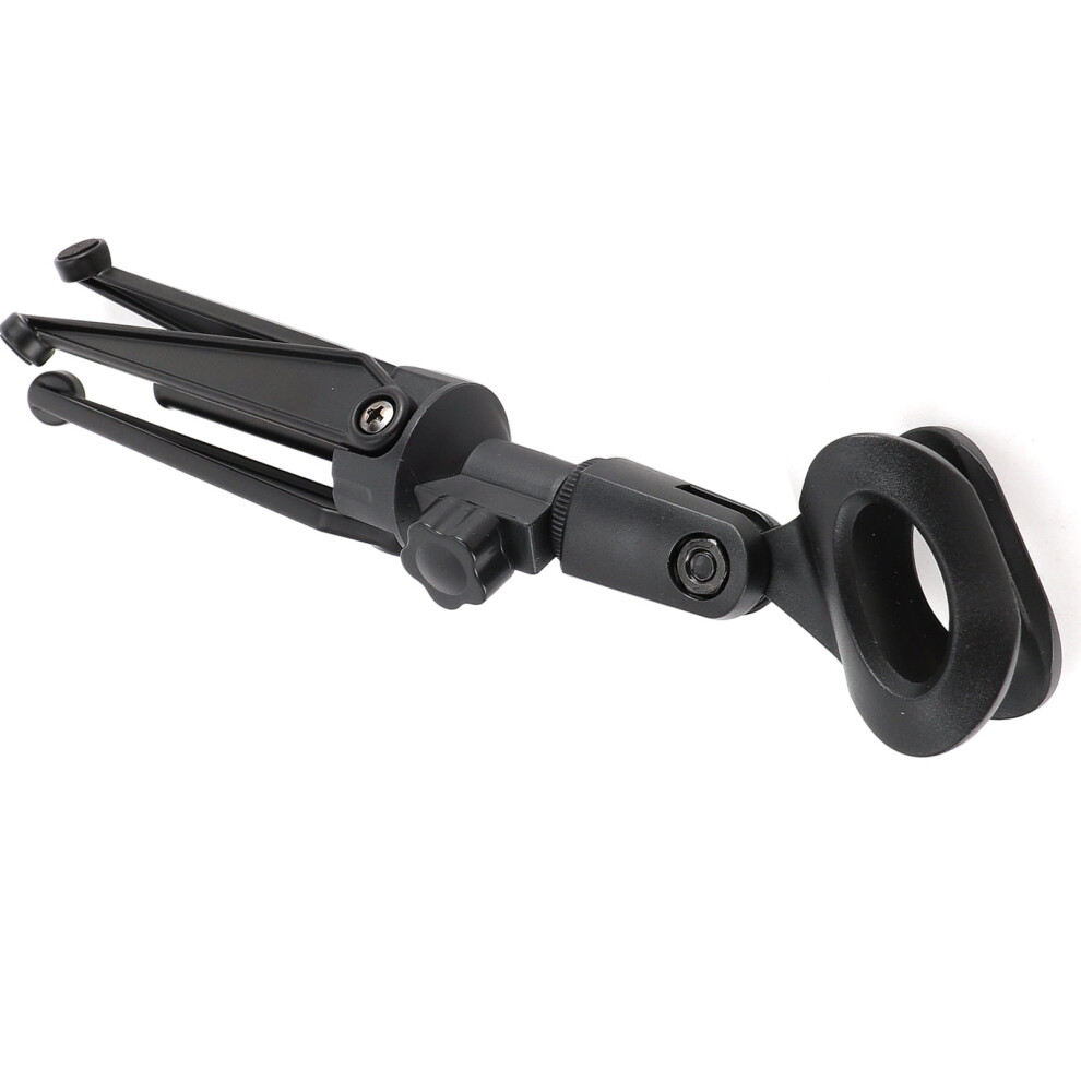 Adjustable Portable Desktop Mic Stand With Tripod & Clip For Broadcast & Singing 7671390973521