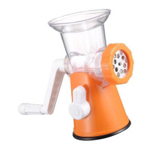 Manual Meat Grinder, Stainless Steel Blade, 700g Capacity