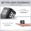Timer 5, 10, 30, 60 Minutes Preset, Desk  W/Gravity Sensor for ADHD, Mute Functions, Ideal for Work, Study, Kitchen 5