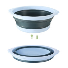 Foldable Plastic Washbasin for Travel