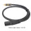Cable XLR macho a macho núcleo OFC dorado 1 m 2