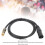 Cable XLR macho a macho núcleo OFC dorado 1 m 7