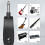 2.4G Trådlöst Gitarrsystem Ljudsändare/Mottagare USB-Laddningsbart Trådlöst System för Elgitarr 3