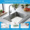 4 Pack Sink Protector Mat,Sink Protector Non-Slip Sinks Drainer Mat Cut to Size Draining Board Mats Pad 2