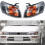 2 para Parking Corner Clear Lens Light Dla   AE100 AE101 E100 1993-1997 3