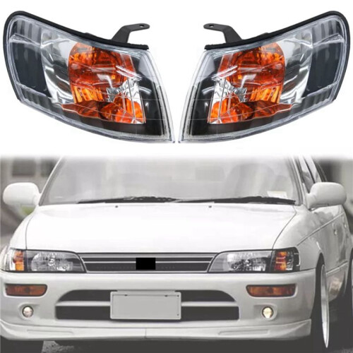 2 para Parking Corner Clear Lens Light Dla   AE100 AE101 E100 1993-1997 2