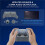 3.5mm Gaming Wireless Keyboard 3.0 Controller Pad for PS5 DualSense Gamepad Mount  Keypad Built-in Speaker Grey 7