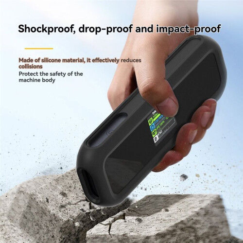 Capa Protetora Rígida de Silicone, Resistente A Impactos e Quedas, para Gabinete DOCKCASE SSD com Duas Portas USB-C. 2