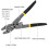 Wire Rope Crimping Tool Kit, with Stainless Steel Cable 165 Ft (7x7 Strand Core), 100 Cable Ferrule Loop Sleeve Stops 2