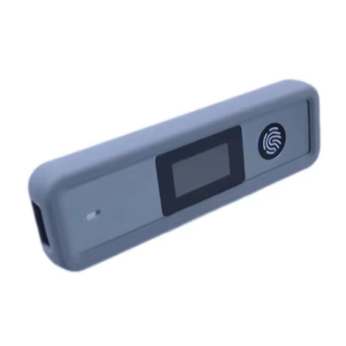 NVMe/ SSD Enclosure Support Visual LCD Fingerprint Encryption USB3.2 for Efficient Data Transfer 2