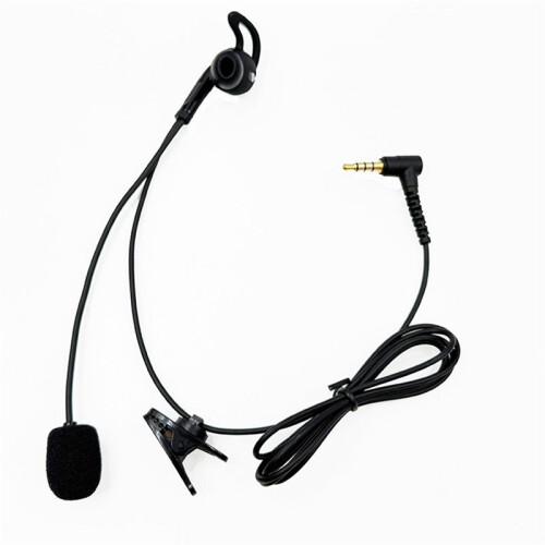 3.5mm Plug Elbow Plug Earphone Headphones Motorcycle Helmets Intercom Mic Headset
