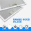 2 Pack Cooker Hood Filter Replacement 320x260x9mm, 5 Layer Extractor Fan Filters Mesh, Cooker Replacement Filter 4