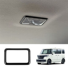 Quadro de Acabamento da Luz de Leitura Traseira Do Carro para SPACIA 2017-2022 AcessóRios Interiores Do Carro Preto Brilhante RHD