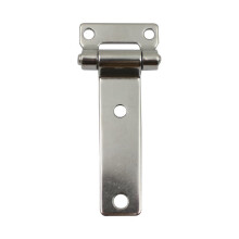 2 Stück Edelstahl-T-Scharniere für Container, Deckschranktüren, Zubehör für Boote und Yachten, 135 X 58 X 27 mm