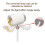 Water Wave Atmosphere Light Double  Projection Photography Fill Light Sunset Table Light Background Decoration Light 5
