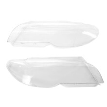 1 Par de Capas de Farol, Lente, Abajur, para Série 3 E46 2DR Coupe 03-2006, Tampas de Farol 63127165907 63127165908