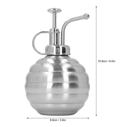 Nebulizzatore per piante spray da 400 ml, 9,6  16,8 cm, argento 1