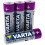 Lithium Batteri Aa | 1.5 V DC | 2900 mAh | 4-Blister kort | Grå / Sølv 2