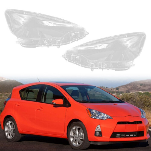 Auto  Scheinwerfer Shell Lampenschirm Transparent Objektivabdeckung Scheinwerferabdeckung für  Prius C 2012 2013 2014 1