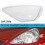 2X Car Front Headlight  Light Lamp Lens Shell Cover Replacement for  Fit Jazz Hatchback 2003-2007 Left 2