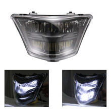 Motorcycle Headlight Fairing for LC135 V1 135GP Light LED 12V 35W Spoiler Mask Lens Cover Dirt Bikes