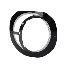 Motorcycle Auxiliary Light Protection Headlight Cover for Softail Low Rider ST El Diablo FXRST FXLRST Transparent