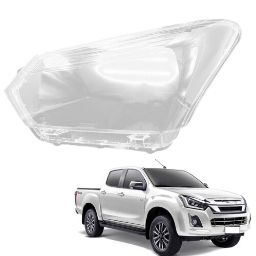 Left Headlight Cover Transparent Headlight Lens Headlight Shell for  D-MAX 2019 2020 2021 2