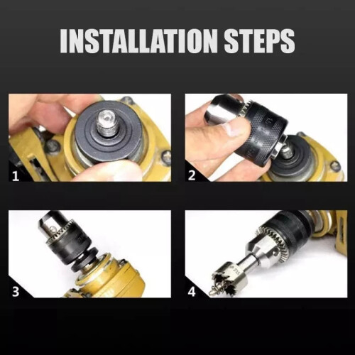 Angle Grinder Electric Drill Conversion Collets Conversion  for Angle Grinder Woodworking Tool Accessories 1