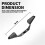 Motorcycle Signal Light Protector Cover Guard for  Click V3 Click V2 160 6