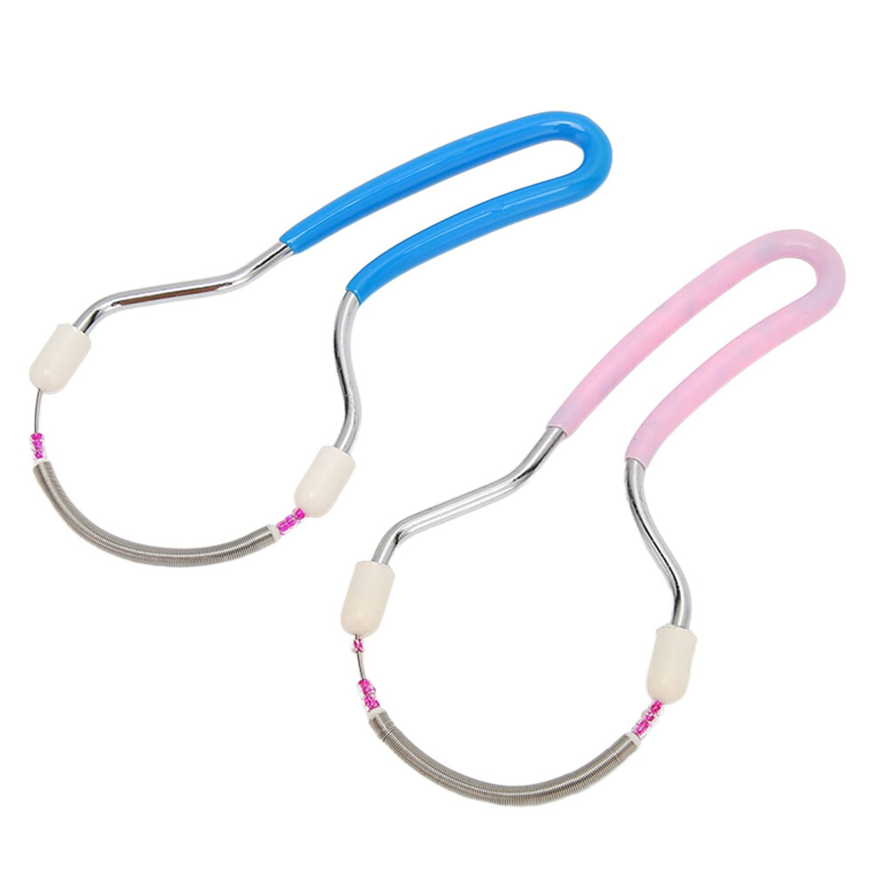 Facial Hair Remover Spring Tool for Upper Lip Chin Cheeks Quick Hair Removal Ergonomic Grip