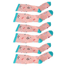 3 Paare kniehohe Socken mit extrabreiten Waden XXXXL