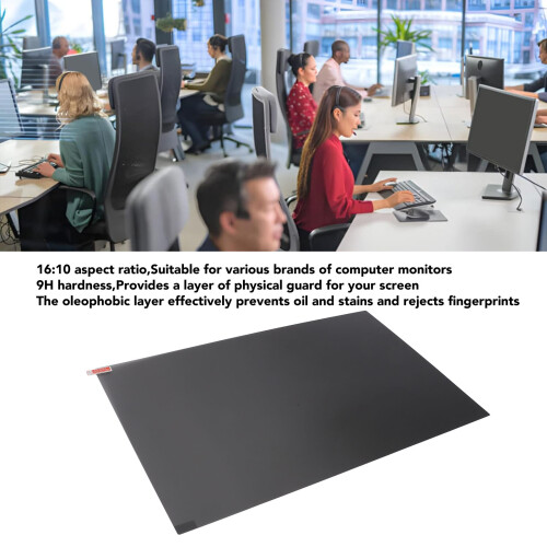 Removable Laptop Private Screen Protector 16:10, 19.5in PET Blue Light Filter 2