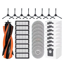 Replacement Parts for Cecotec Conga X70 Robot Vacuum Cleaner Accessories Main Side Brush HEPA Filter Mop Pad Dust Bag
